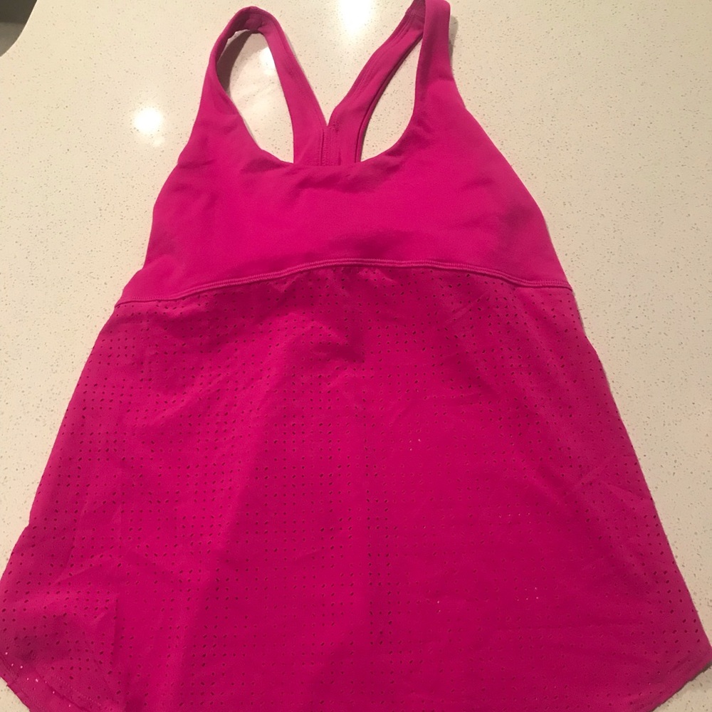 New Balance workout top size medium pink